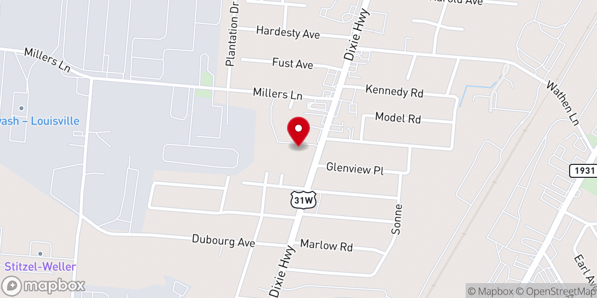 Map showing location of Chapel Park Church