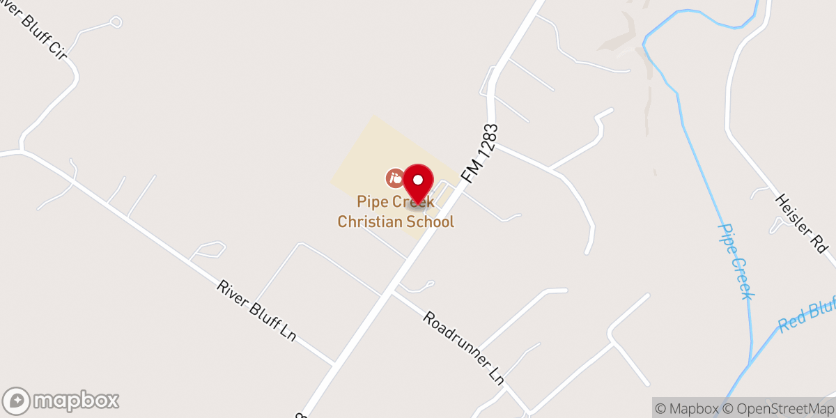 Map showing location of New Life Resale Shop