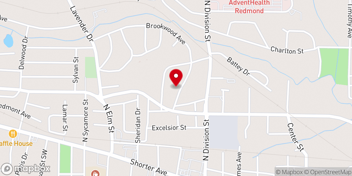 Map showing location of New Life of St John Baptist
