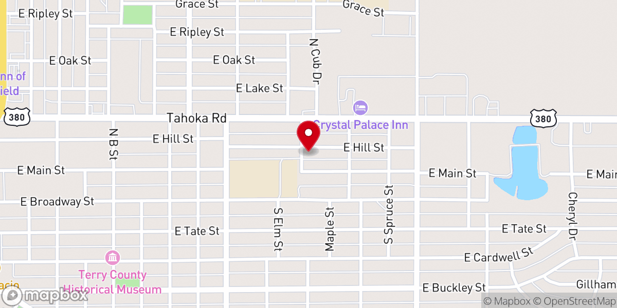 Map showing location of The Door Christian Fellowship Church