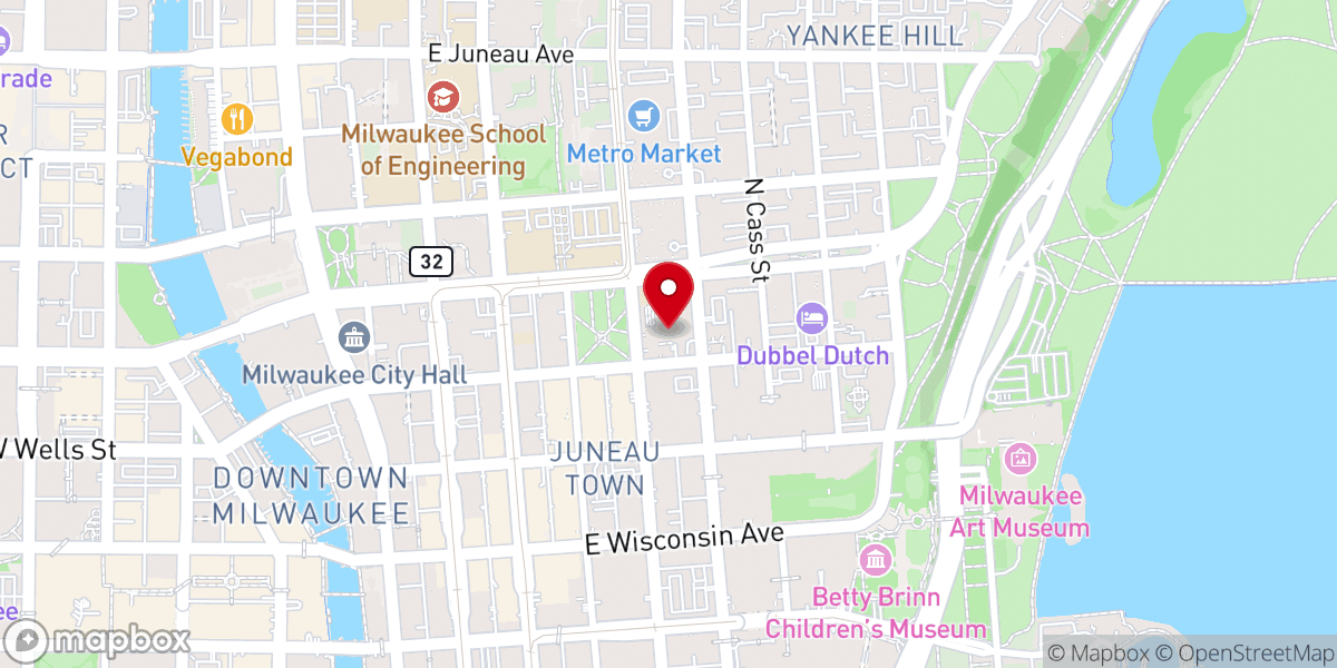 Map showing location of Cathedral of Saint John the Evangelist