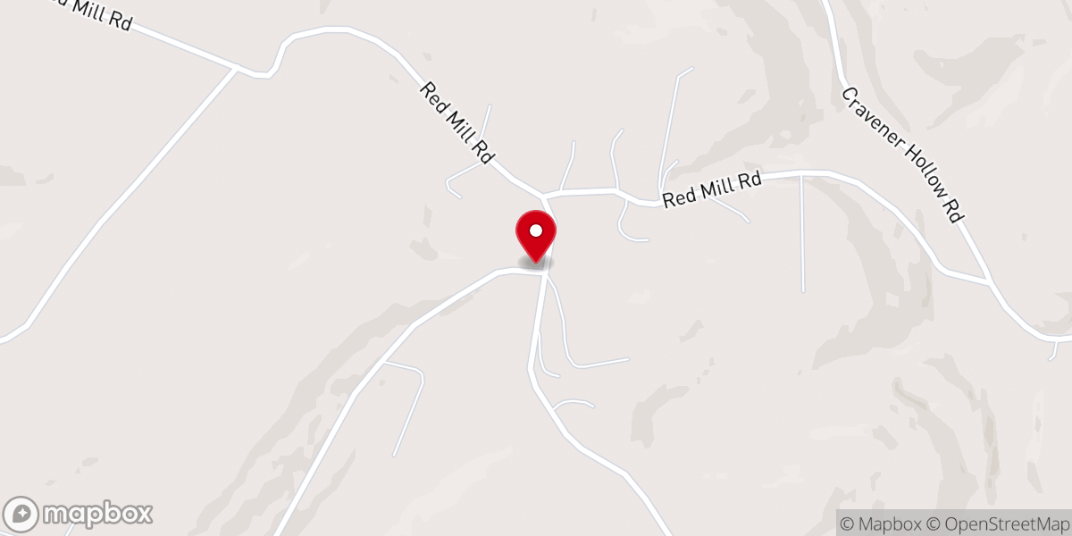 Map showing location of Simpson Church