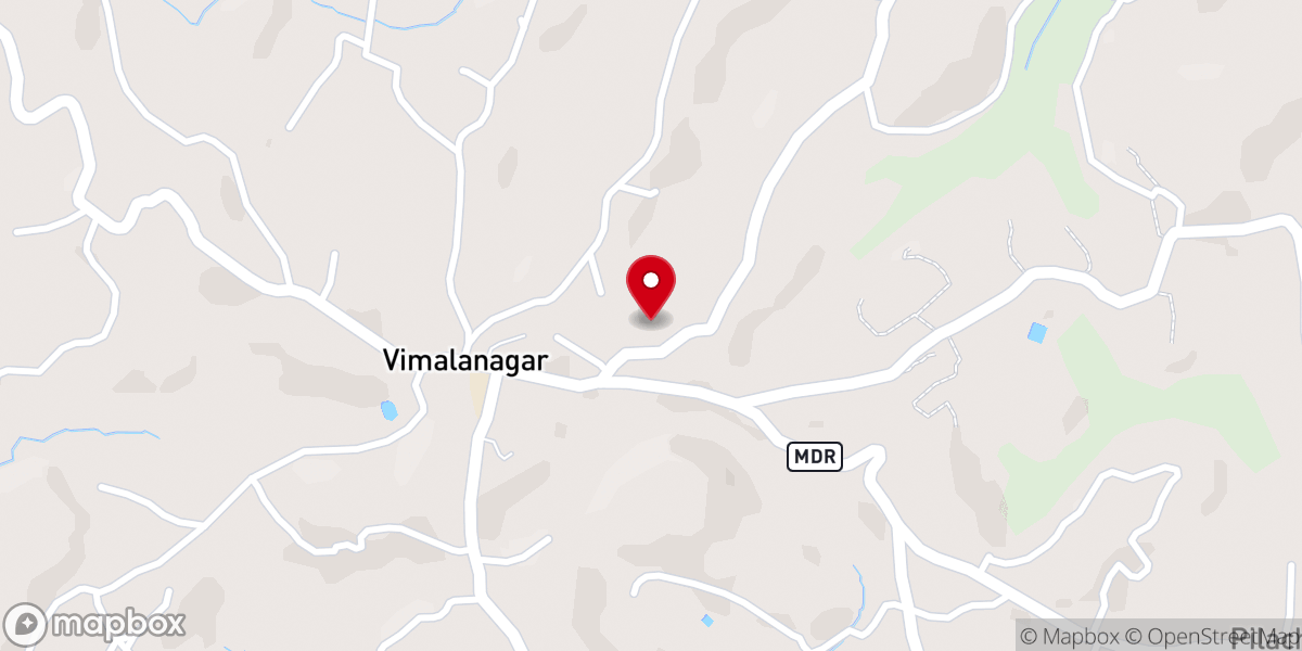 Map showing location of Full Gospel Pentacostal Church