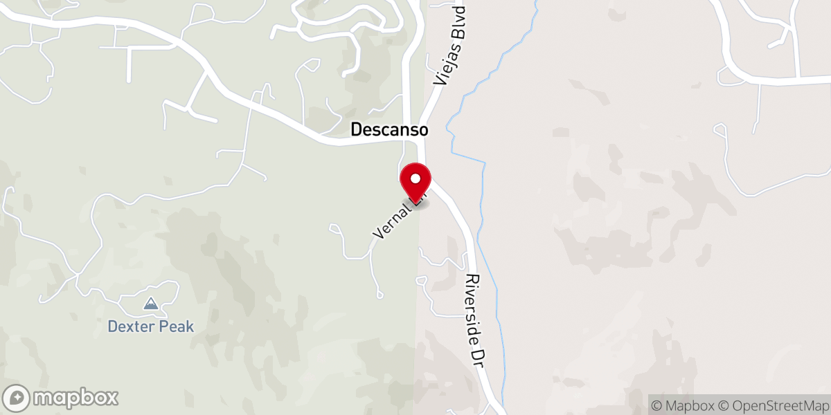 Map showing location of Our Lady of Light Catholic Church