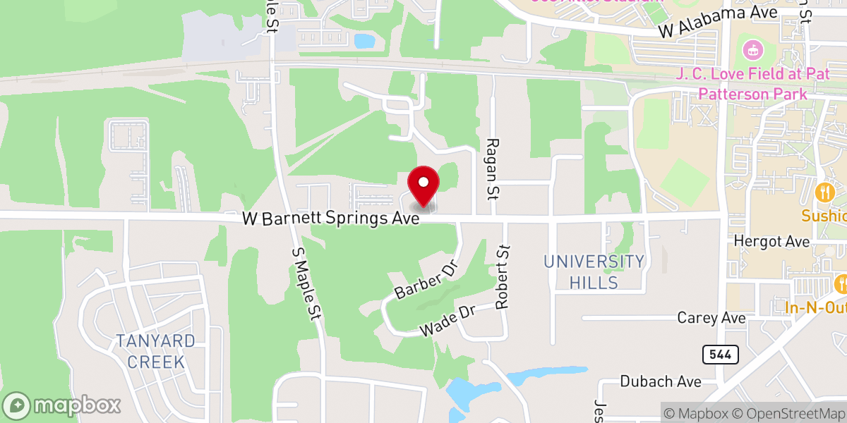 Map showing location of New Living Word Ministries