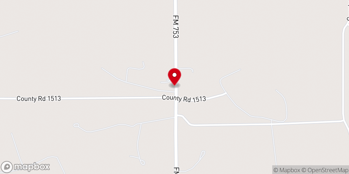 Map showing location of Tri City Church