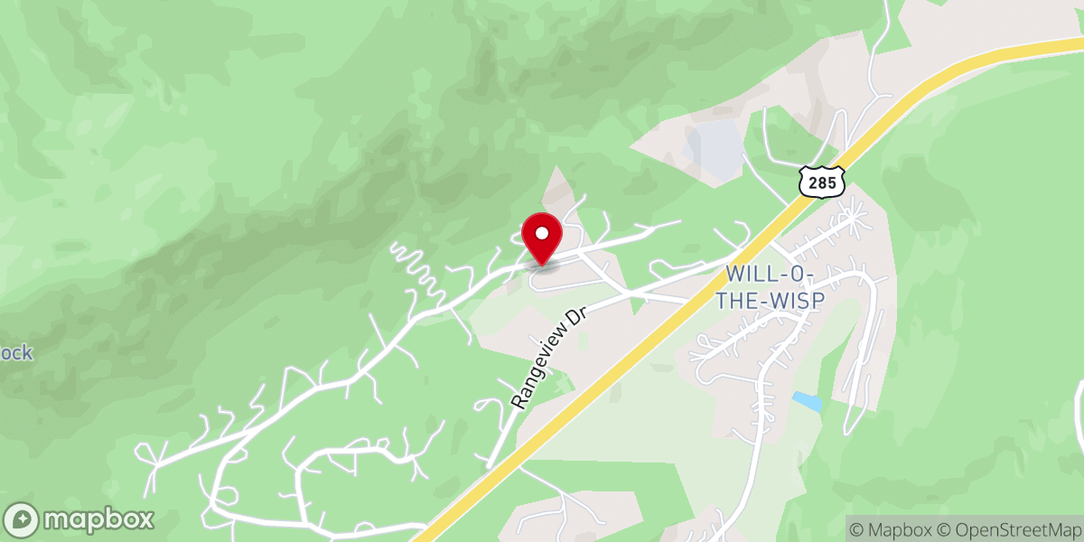 Map showing location of Deer Park United Methodist Church