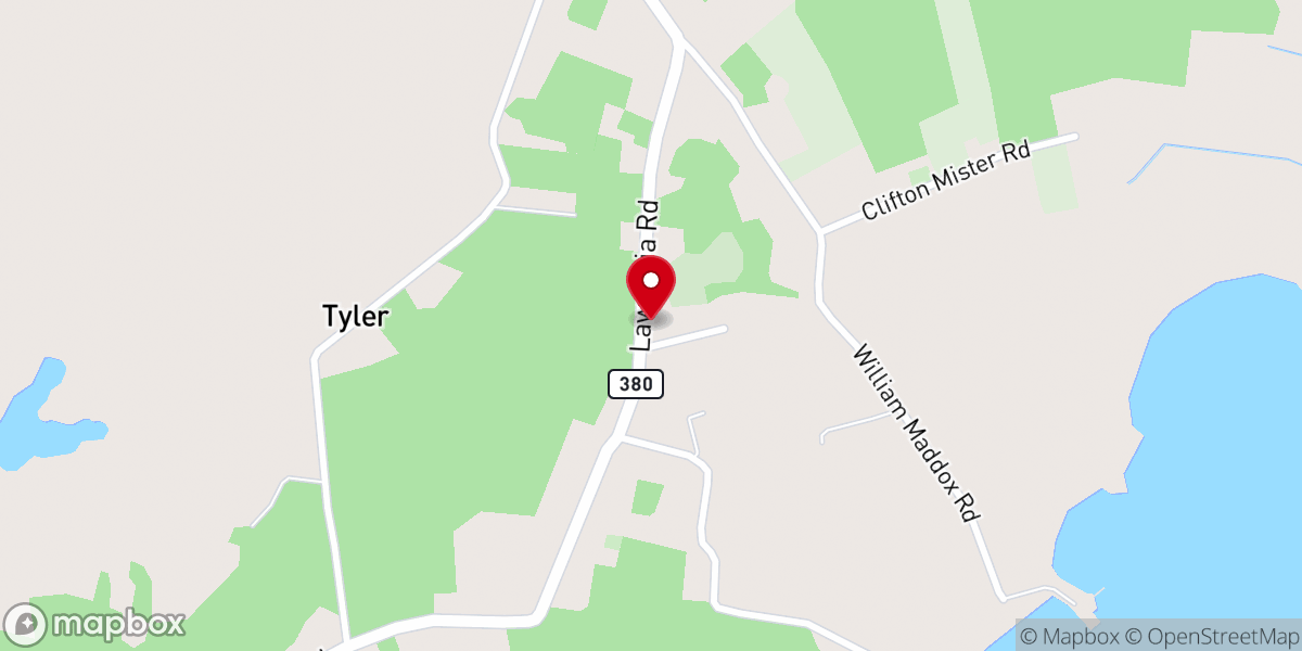 Map showing location of Crisfield Wesleyan Church