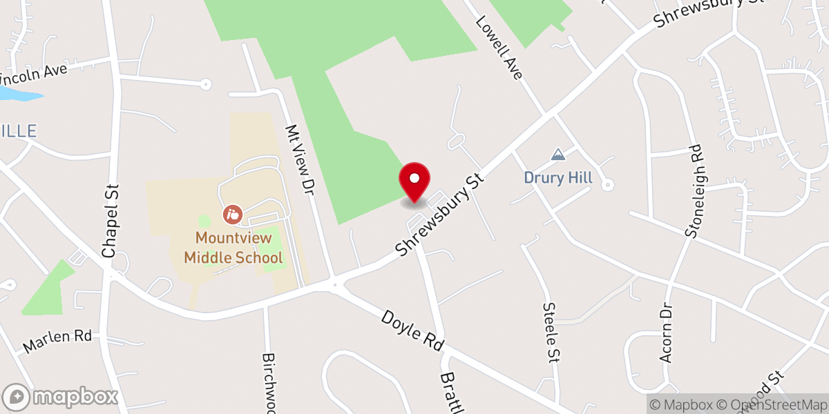 Map showing location of Immanuel Lutheran Church