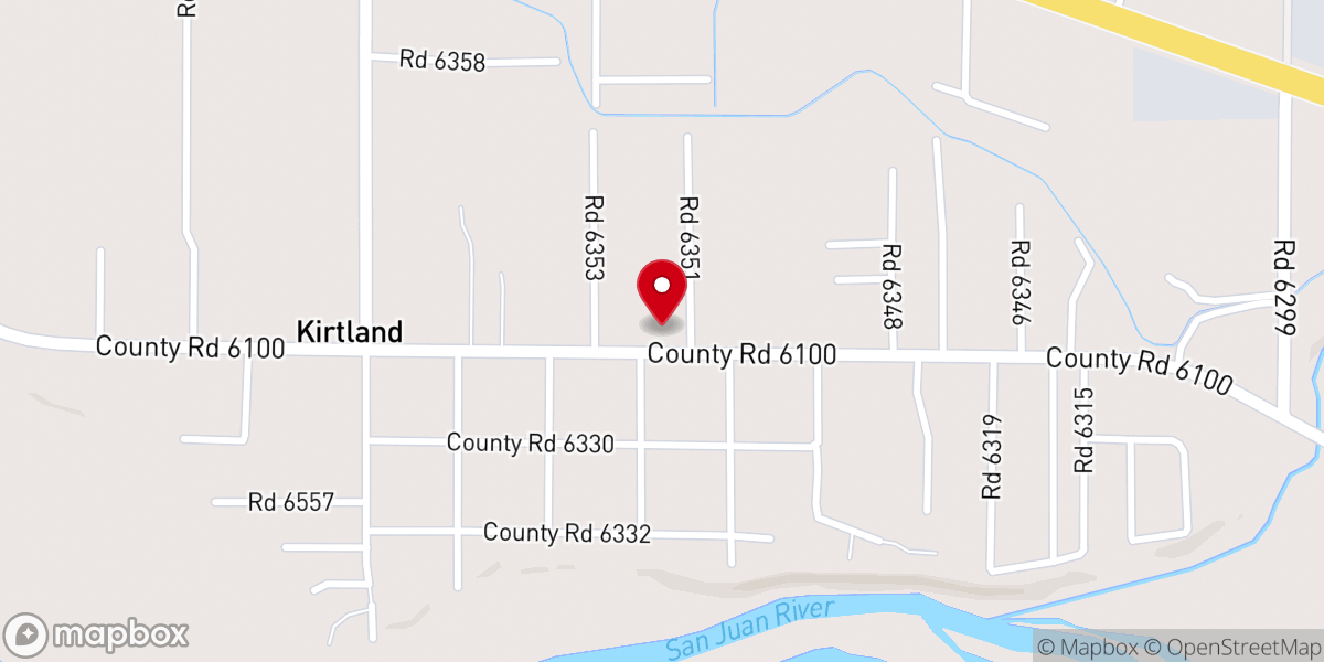 Map showing location of Cope Memorial Chapel - Kirtland