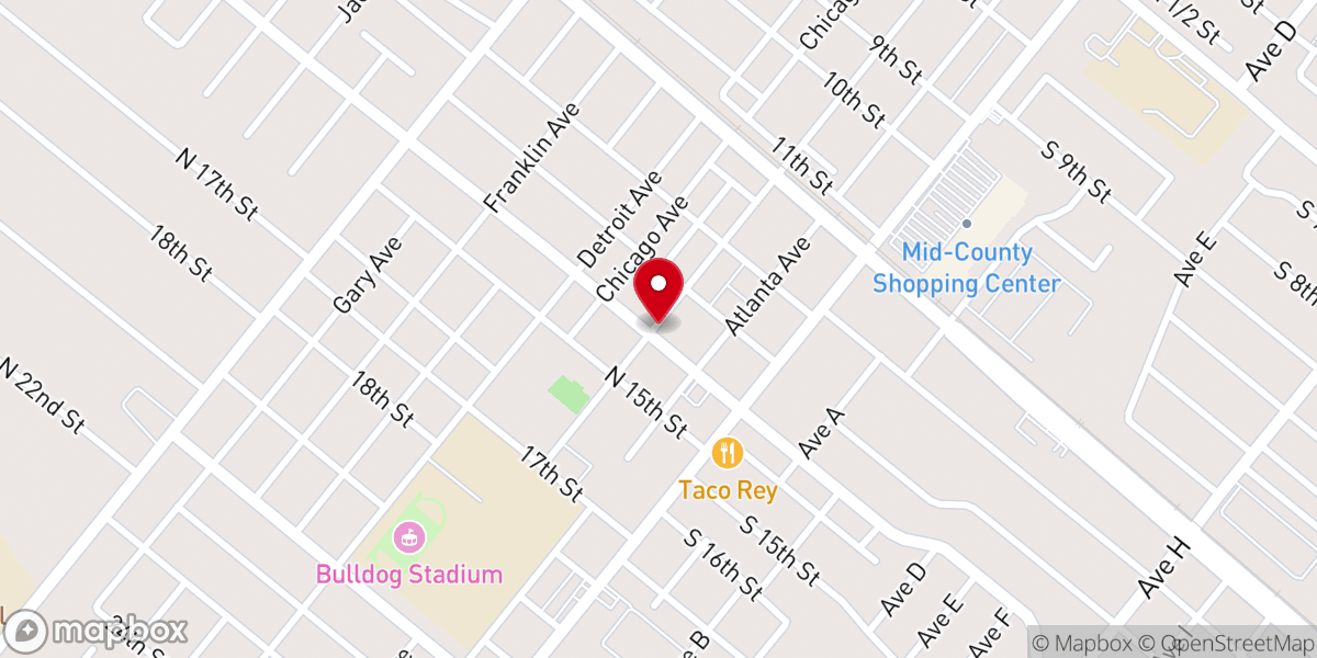 Map showing location of Mother's Day Out