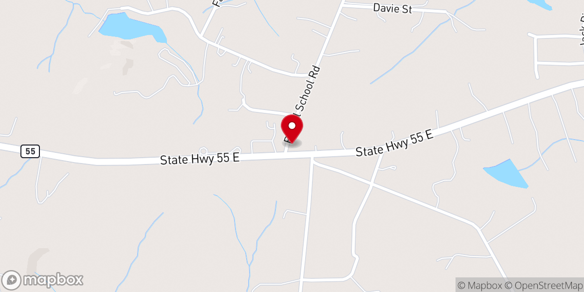 Map showing location of Fellowship Independent Baptist