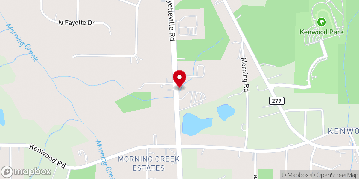 Map showing location of Covenant Church