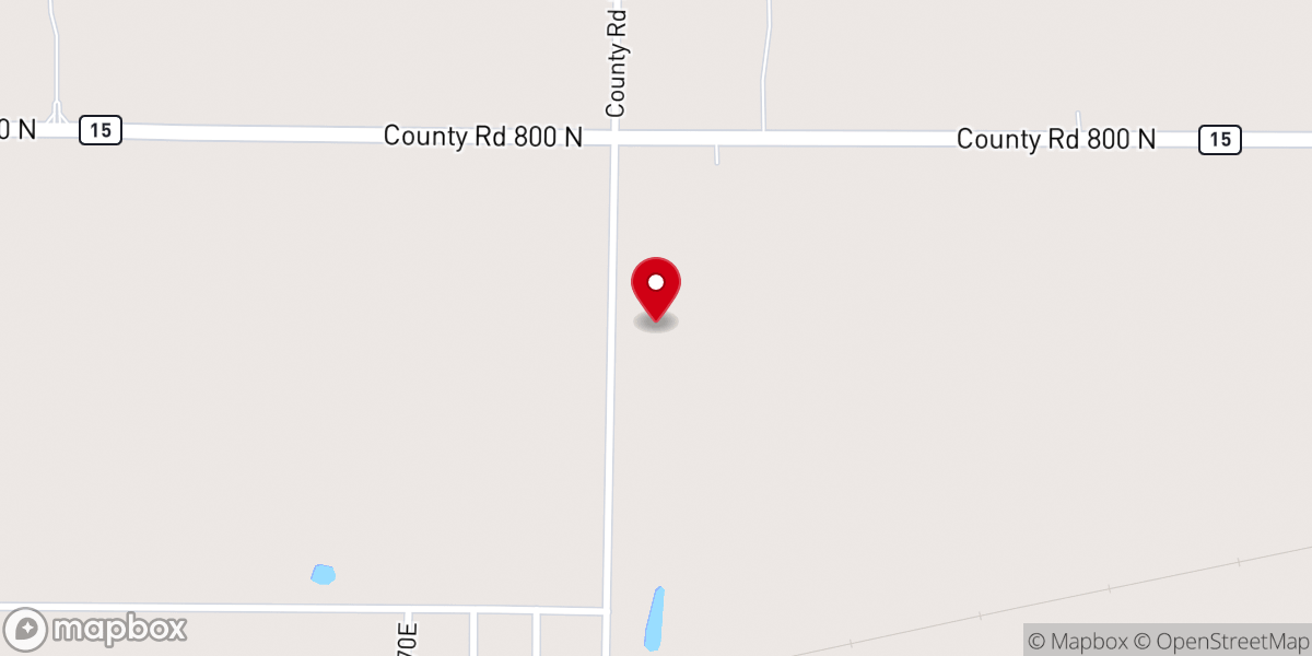 Map showing location of The ROCK Community Church