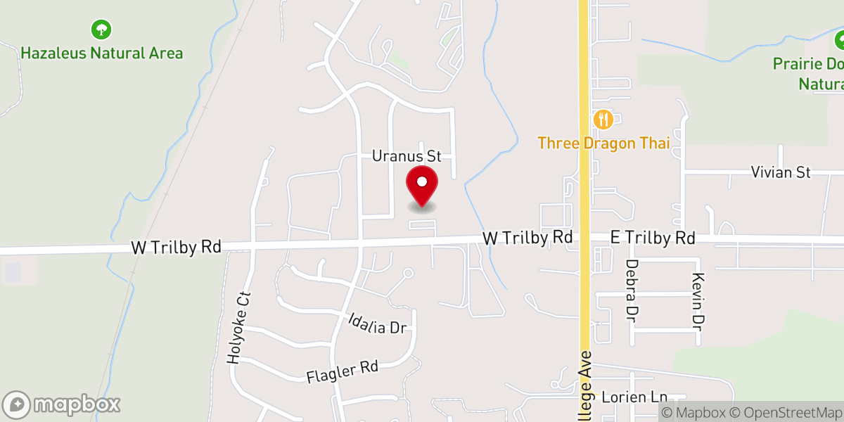 Map showing location of Waypoint Church