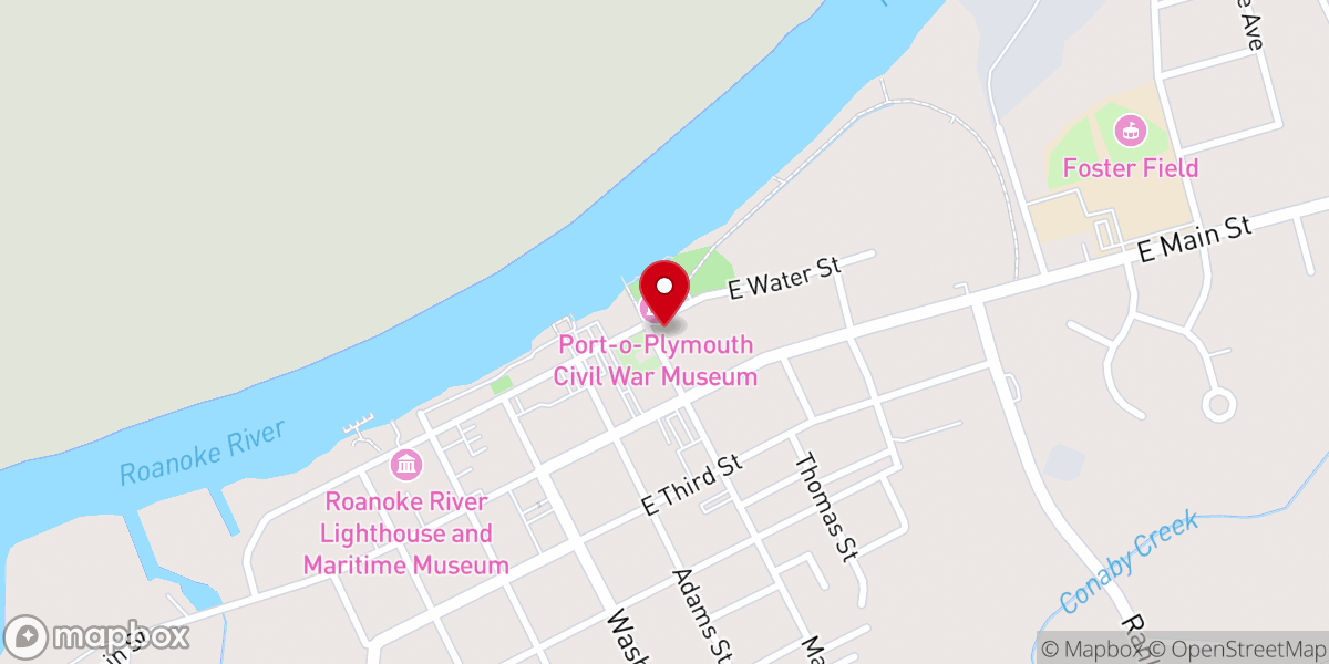 Map showing location of Grace Episcopal Church