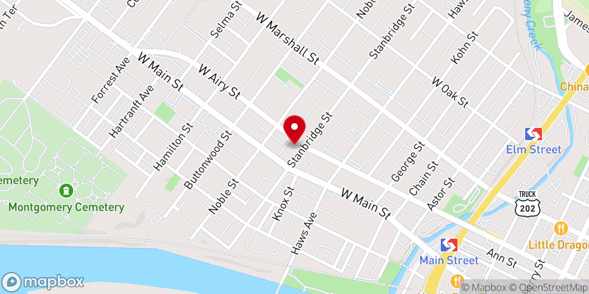 Map showing location of Covenant Of Praise