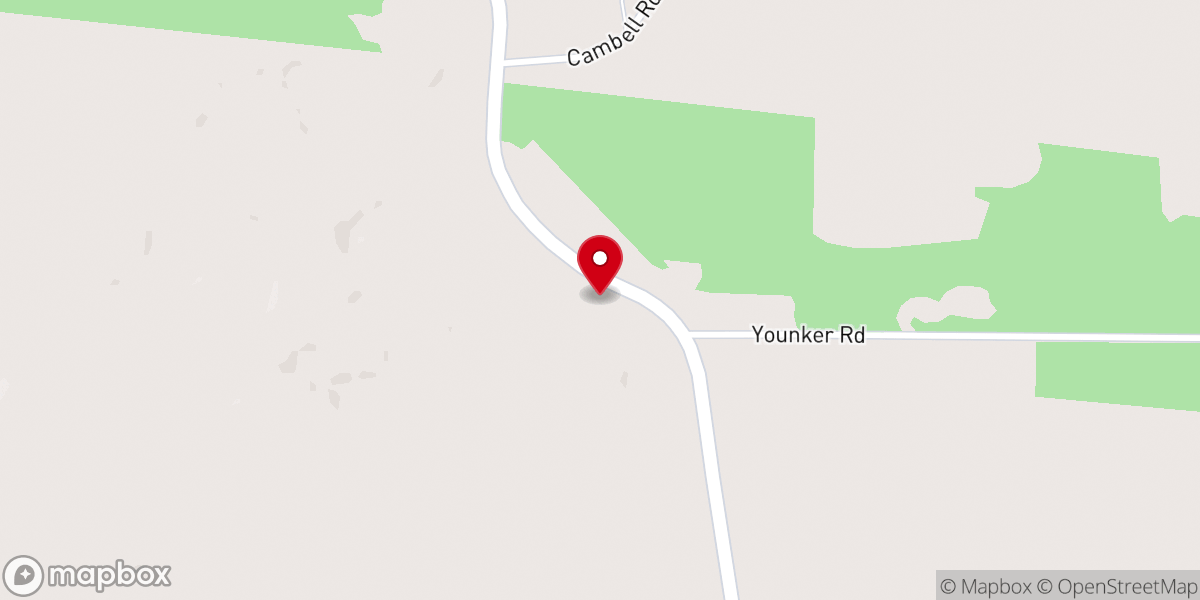 Map showing location of Pine Valley Full Gospel Church