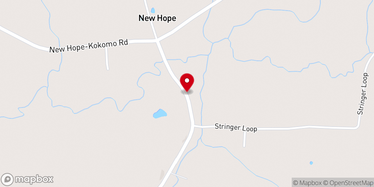 Map showing location of New Hope Baptist Church - Dr. Jerry N. Watts, Senior Pastor