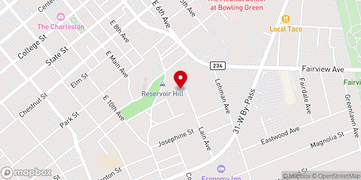 Map showing location of Redeemed Christian Church of God, Living Spring International Center