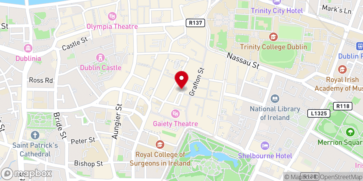 Map showing location of STABLE of Ireland