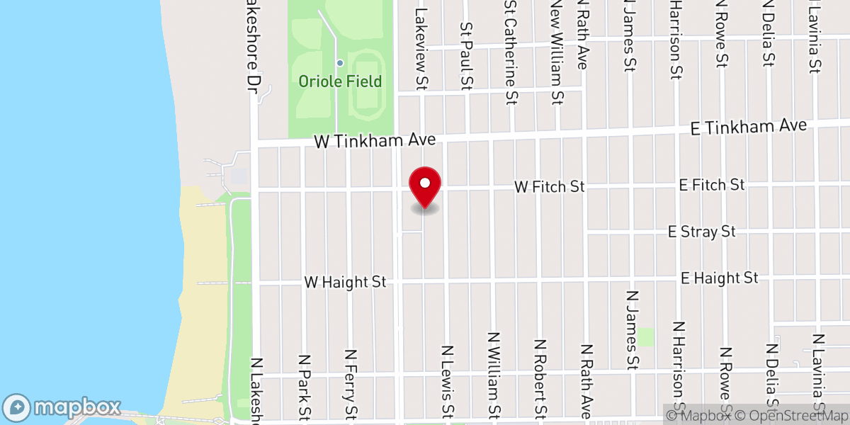Map showing location of Creator Life Church