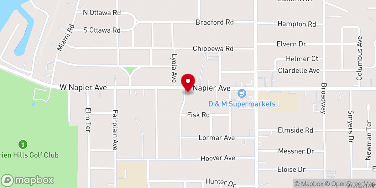 Map showing location of New life Community Center