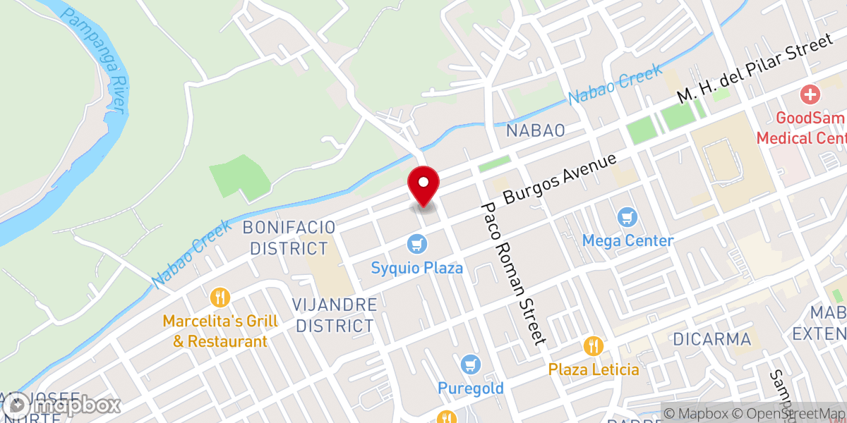 Map showing location of Cross-I-NGS Praise and Worship Team