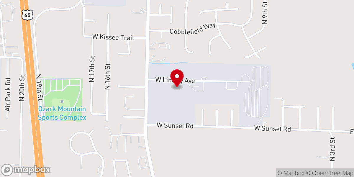 Map showing location of Covenant Manufacturer & Co Inc