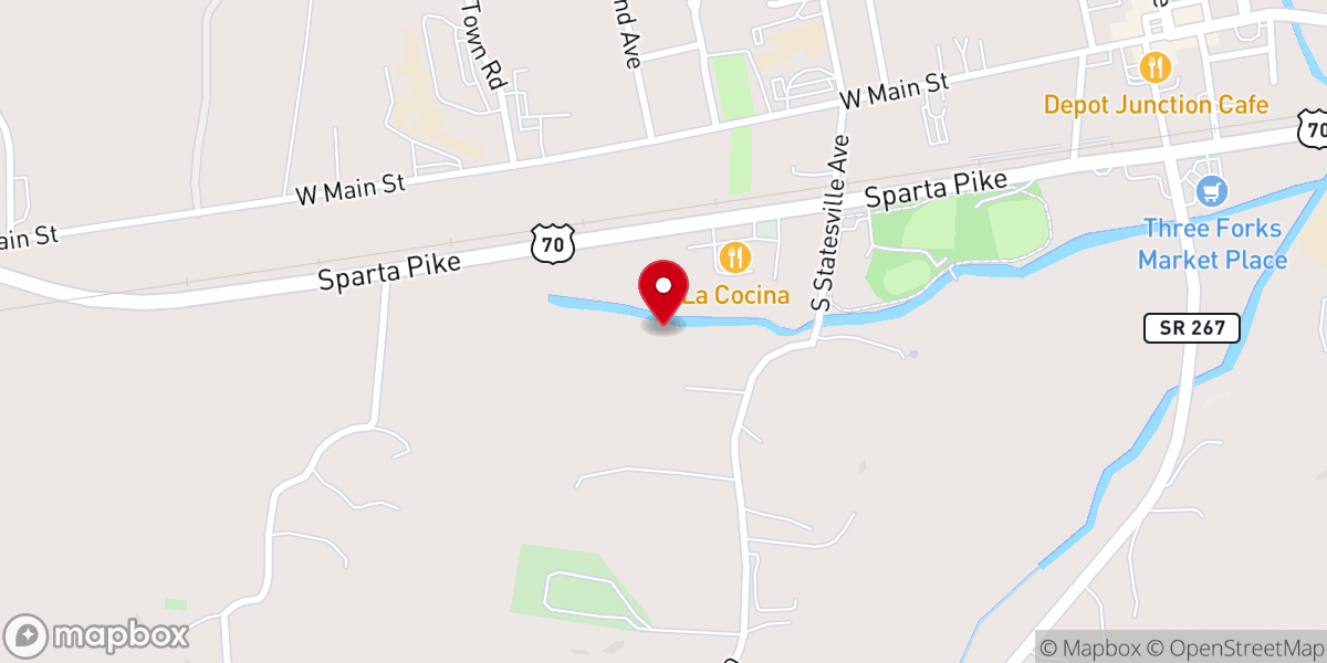 Map showing location of Martinez Family Ministries Inc