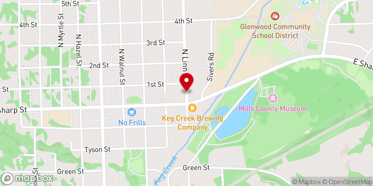 Map showing location of Common Ground Ministries Inc