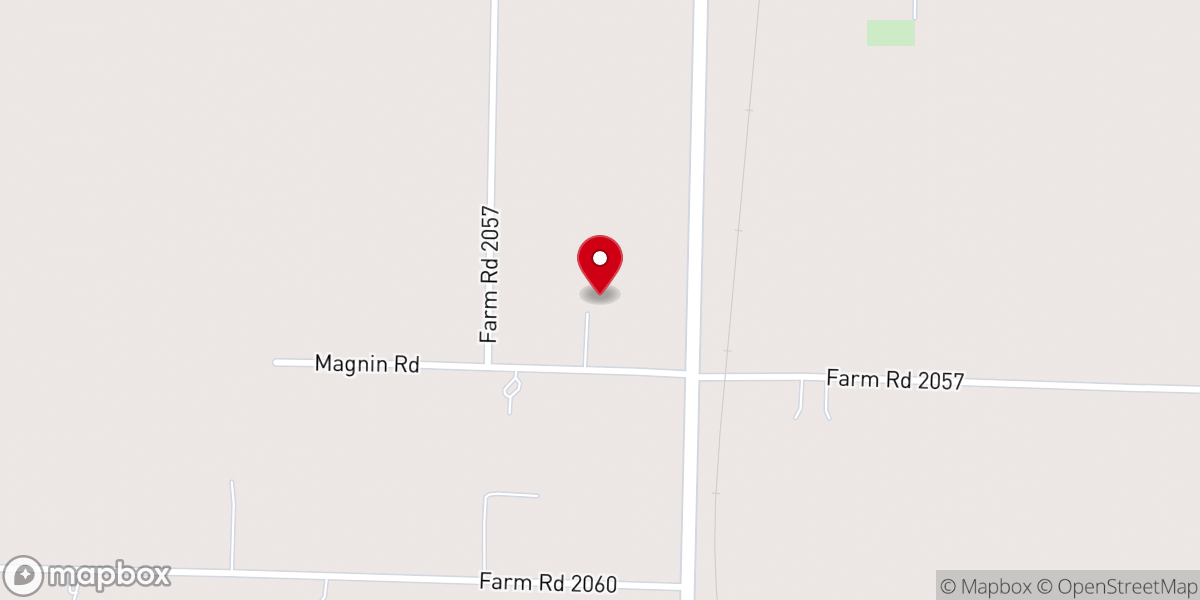 Map showing location of Ozark Christian Church