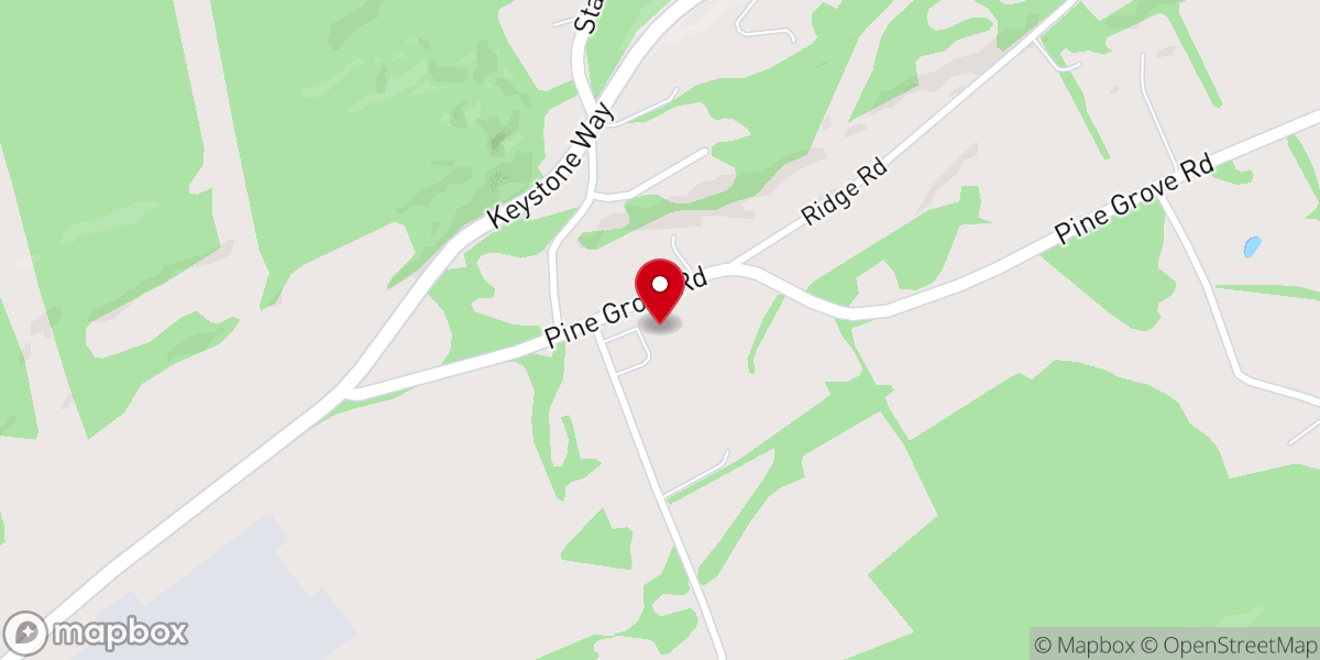 Map showing location of Hope of Glory Christian Fellowship