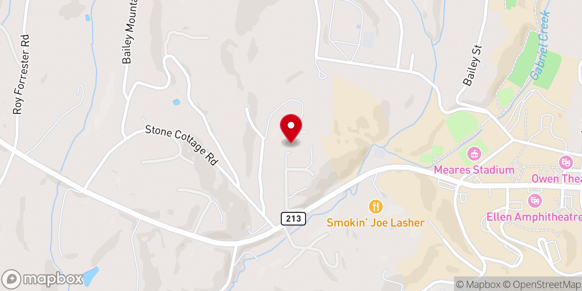 Map showing location of St Andrew's Catholic Church