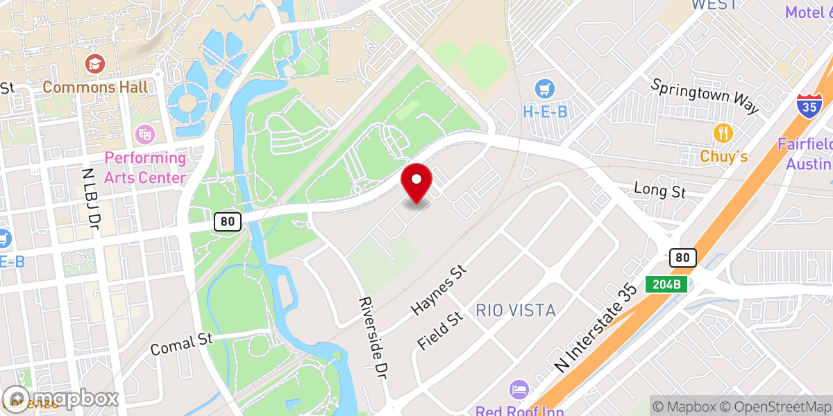 Map showing location of St John’s Plaza