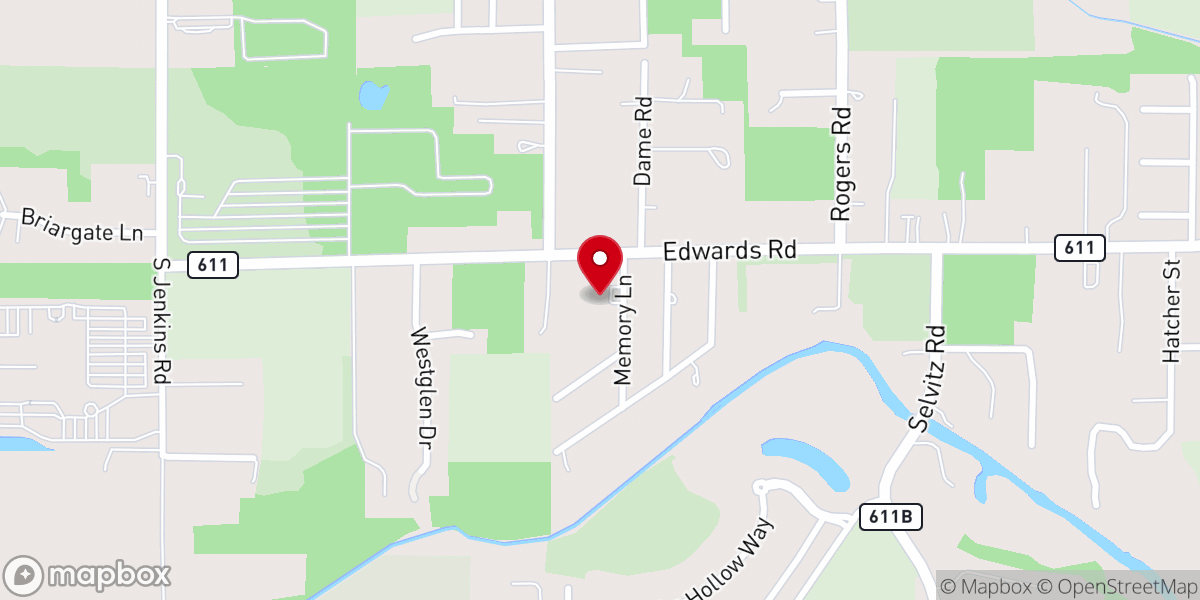Map showing location of Starlight Christian Learning Center