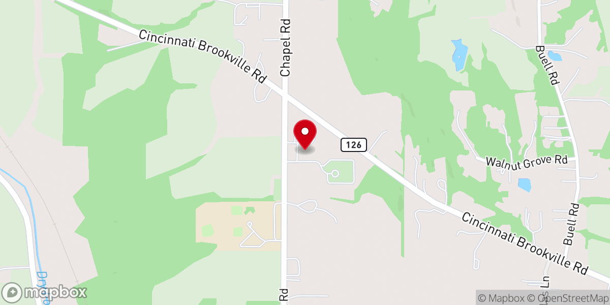 Map showing location of St Aloysius Catholic Church