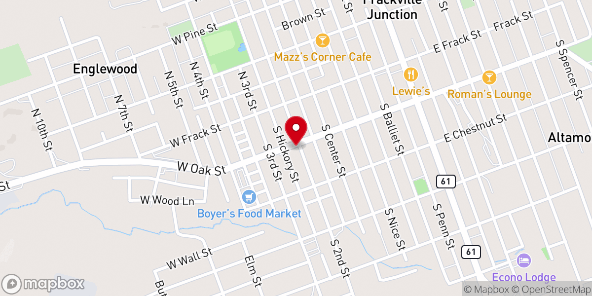 Map showing location of St John the Baptist Parish