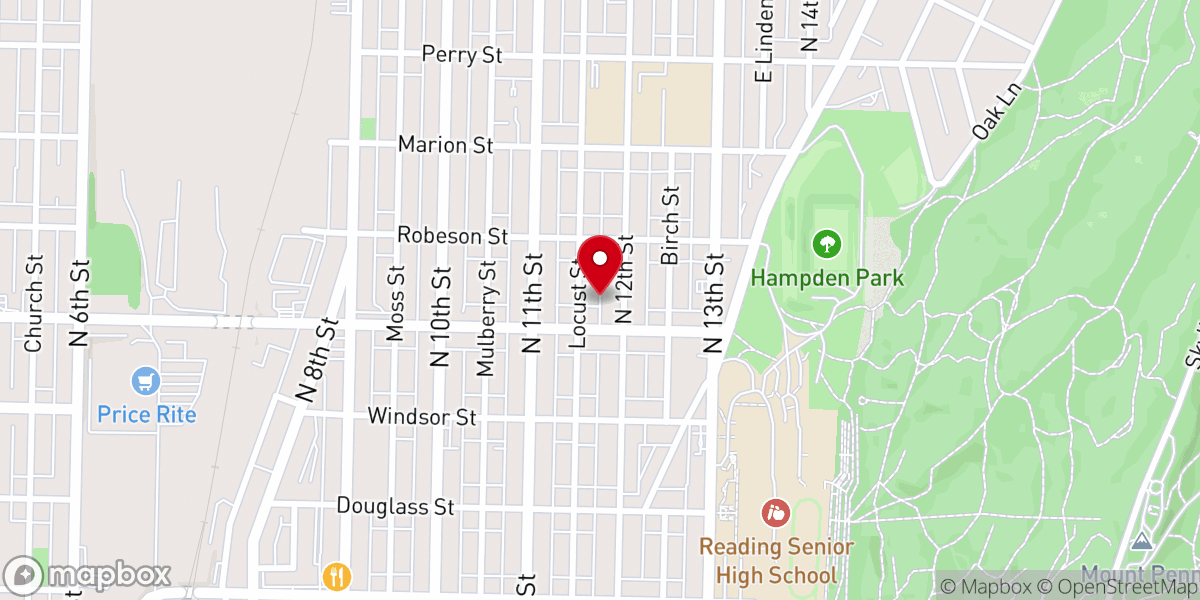 Map showing location of Jeffrey D Miller Ministries Inc