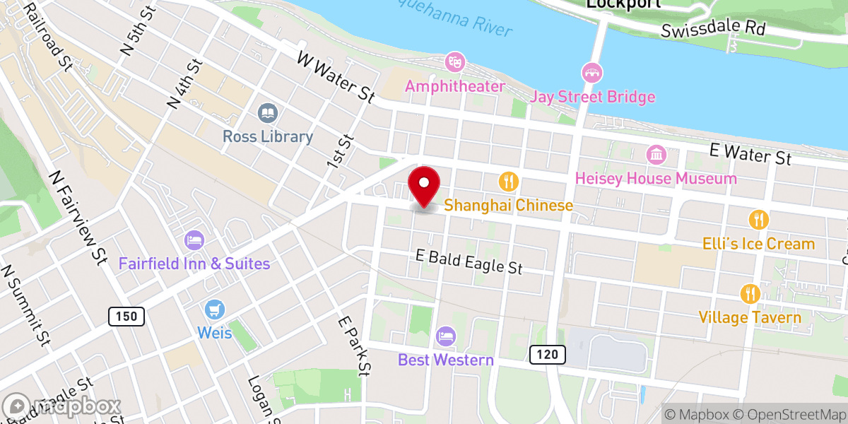 Map showing location of Rodney G Shaffer DC