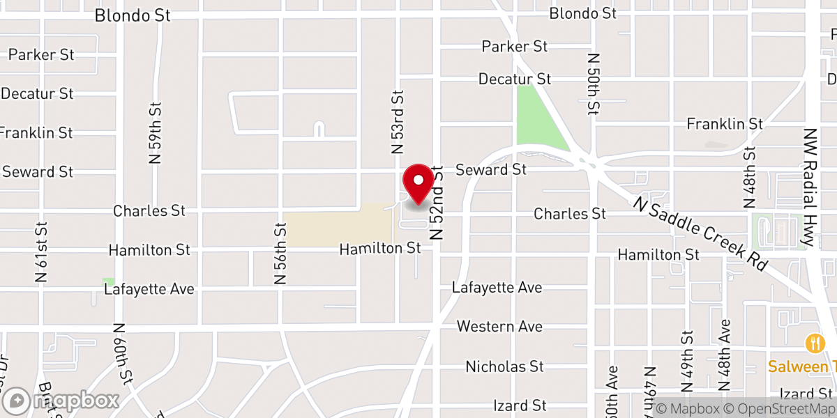 Map showing location of Greater Beth-el Temple Ministries
