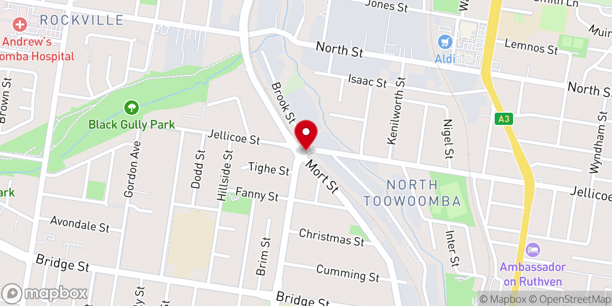 Map showing location of Living Grace Church