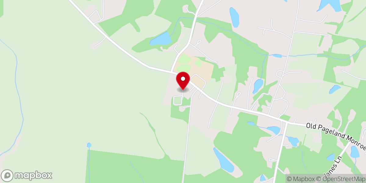 Map showing location of Union Baptist Church