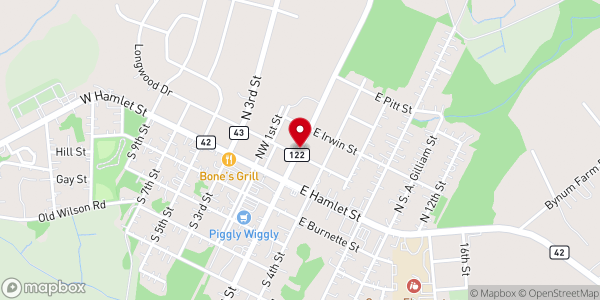 Map showing location of Rhema Word Ministries