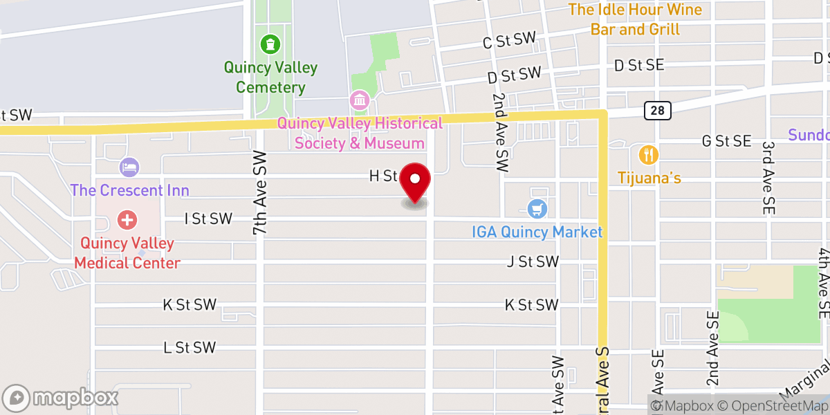 Map showing location of ABC Academy