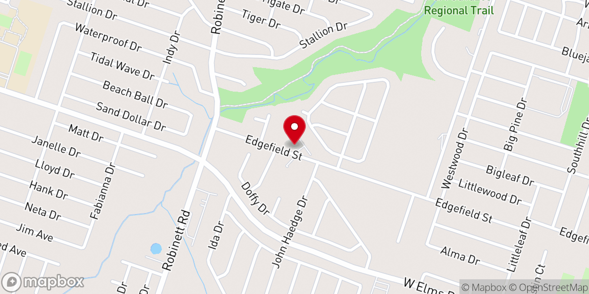 Map showing location of Refuge Ministries