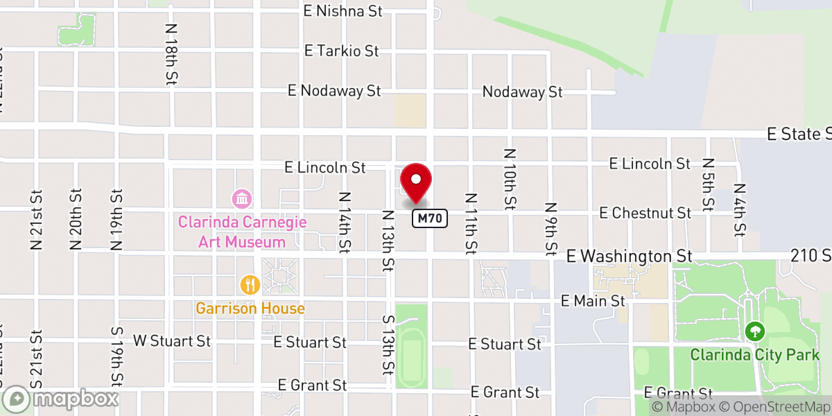 Map showing location of Noah's Ark Christian Preschool