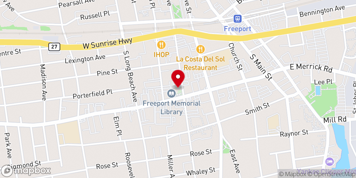 Map showing location of Iglesia Pentecostal Maranatha Inc