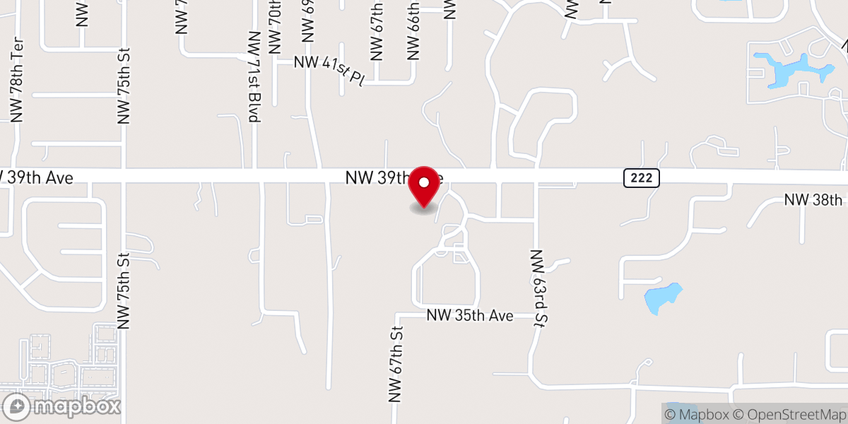 Map showing location of Abiding Faith Christian Church