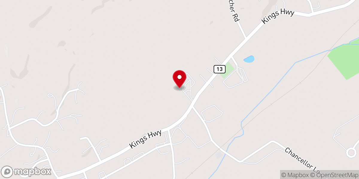 Map showing location of Echo Grace Church Warwick
